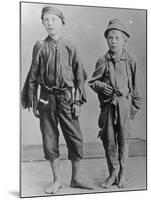 Homeless Boys in New York City-Jacob August Riis-Mounted Photographic Print