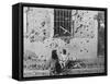 Homeless Children, Barcelona, Catalonia, Spain, Spanish Civil War, C1936-C1939-null-Framed Stretched Canvas