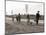 Homeless Migrant Family of Seven, Walking the Highway from Phoenix, Arizona, 1939-Dorothea Lange-Mounted Art Print