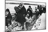 Homeless Refugee Women and Children, Russia, 1941-null-Mounted Photographic Print