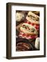 Homemade Bratwurst with Sauerkraut-bhofack22-Framed Photographic Print