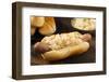 Homemade Bratwurst with Sauerkraut-bhofack22-Framed Photographic Print