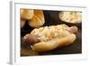 Homemade Bratwurst with Sauerkraut-bhofack22-Framed Photographic Print