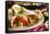 Homemade Chicken Fajitas with Vegetables-bhofack22-Framed Stretched Canvas