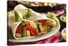 Homemade Chicken Fajitas with Vegetables-bhofack22-Stretched Canvas