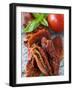 Homemade Sun-Dried Tomatoes, Italy, Europe-null-Framed Photographic Print