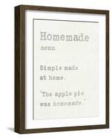 Homemade-Max Carter-Framed Giclee Print