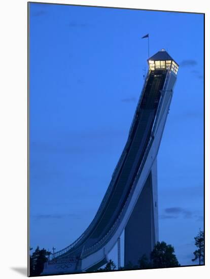 Homemkollen, built for the1952 Winter Olympic Games, Norway-Russell Young-Mounted Premium Photographic Print