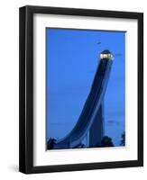 Homemkollen, built for the1952 Winter Olympic Games, Norway-Russell Young-Framed Photographic Print