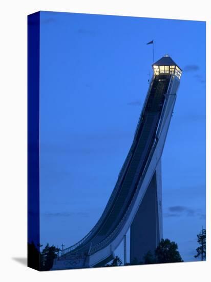 Homemkollen, built for the1952 Winter Olympic Games, Norway-Russell Young-Stretched Canvas