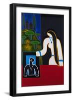 Homenaje a Mi Cuadro Preferido En Milano, 2013-Cristina Rodriguez-Framed Premium Giclee Print