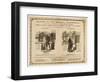 Homeopathy vs. Allopathy, Caricature, 1800s-Science Source-Framed Giclee Print