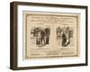 Homeopathy vs. Allopathy, Caricature, 1800s-Science Source-Framed Giclee Print