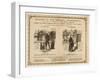 Homeopathy vs. Allopathy, Caricature, 1800s-Science Source-Framed Giclee Print