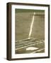 Homeplate with View of Third Base-null-Framed Photographic Print