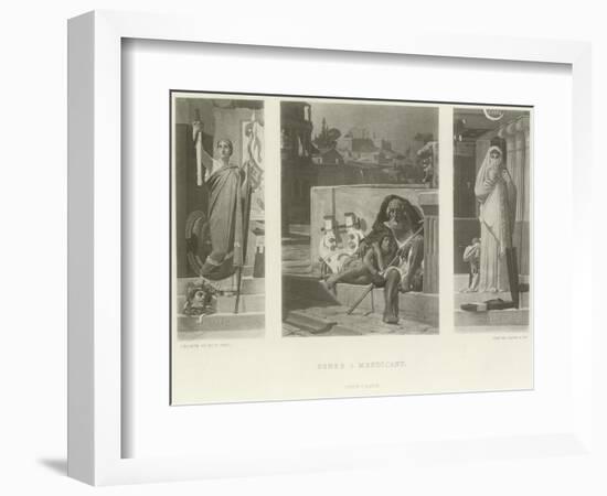 Homer a Mendicant-Jean Jules Antoine Lecomte du Nouy-Framed Giclee Print