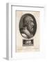 Homer Blind Greek Poet with the Iliad and the Odyssey Below-null-Framed Photographic Print