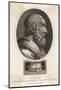 Homer Blind Greek Poet with the Iliad and the Odyssey Below-null-Mounted Photographic Print