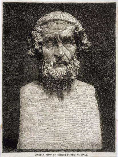 'Homer Blind Greek Poet' Prints | AllPosters.com
