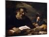 Homer Dictating His Poems, 17th Century-Pier Francesco Mola-Mounted Giclee Print