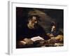 Homer Dictating His Poems, 17th Century-Pier Francesco Mola-Framed Giclee Print