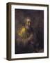 Homer Dictating to a Clerk, 1663-Rembrandt van Rijn-Framed Giclee Print