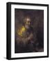 Homer Dictating to a Clerk, 1663-Rembrandt van Rijn-Framed Giclee Print