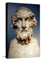 Homer, Greek Epic Poet-null-Stretched Canvas