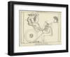 Homer Invoking the Muse-John Flaxman-Framed Premium Giclee Print