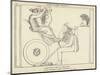 Homer Invoking the Muse-John Flaxman-Mounted Premium Giclee Print