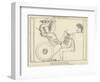 Homer Invoking the Muse-John Flaxman-Framed Giclee Print