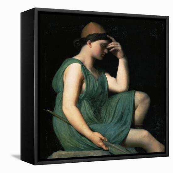 Homer , Odyssey-Jean-Auguste-Dominique Ingres-Framed Stretched Canvas