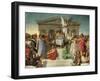 Homer's Apotheosis, 1827-Jean-Auguste-Dominique Ingres-Framed Giclee Print