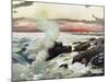 Homer's Crashing Waves II-Winslow Homer-Mounted Art Print