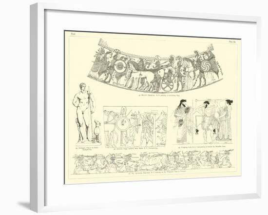 Homer's Iliad-null-Framed Giclee Print