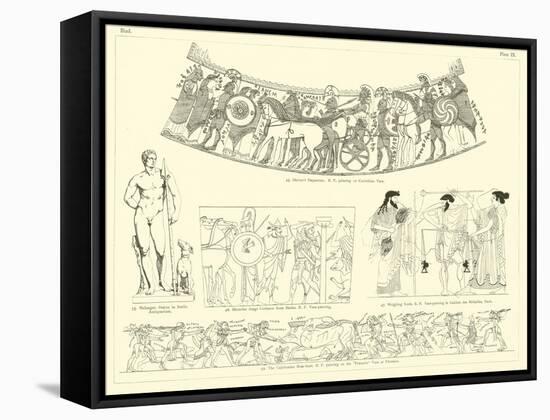 Homer's Iliad-null-Framed Stretched Canvas