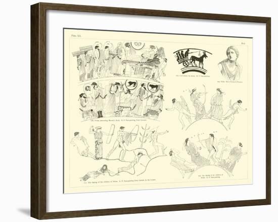 Homer's Iliad-null-Framed Giclee Print