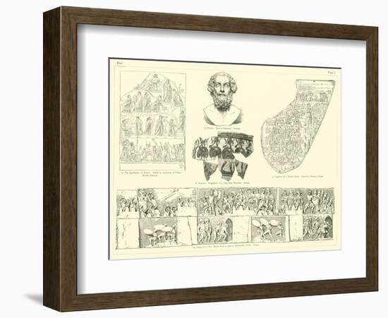 Homer's Iliad-null-Framed Giclee Print