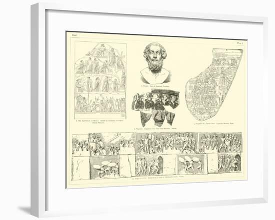 Homer's Iliad-null-Framed Giclee Print