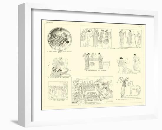 Homer's Odyssey-null-Framed Giclee Print