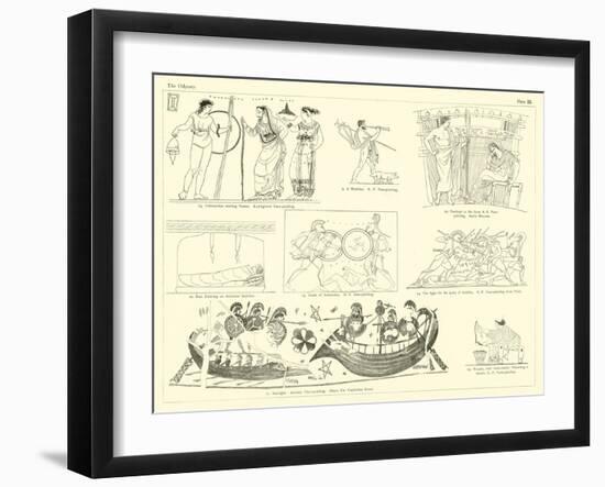 Homer's Odyssey-null-Framed Giclee Print