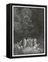 Homer the Classic Poets-Gustave Dor?-Framed Stretched Canvas