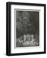 Homer the Classic Poets-Gustave Dor?-Framed Art Print