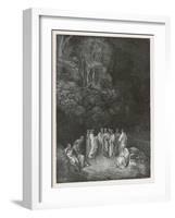 Homer the Classic Poets-Gustave Dor?-Framed Art Print