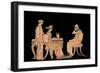 Homer The Odyssey-John Flaxman-Framed Giclee Print