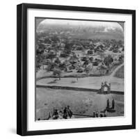 Homes of the People, from the Roof of the Old Guadapalin Pagoda, Pagan, Burma, C1900s-Underwood & Underwood-Framed Photographic Print