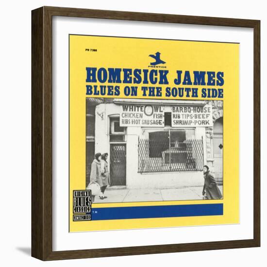 Homesick James - Blues on the South Side-null-Framed Art Print