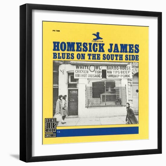 Homesick James - Blues on the South Side-null-Framed Art Print