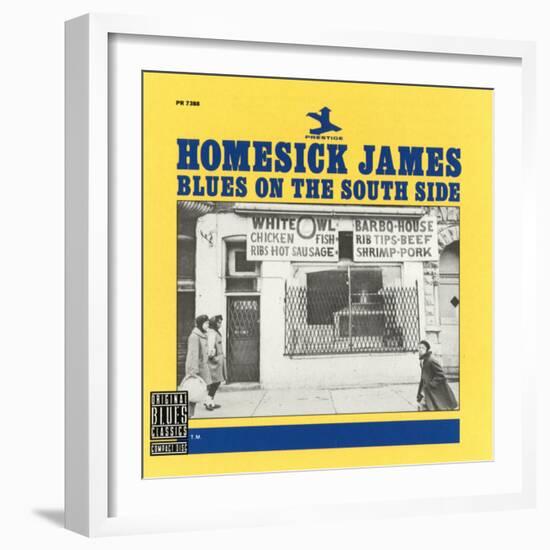 Homesick James - Blues on the South Side-null-Framed Art Print