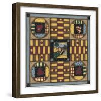 Homespun Patches-Robin Betterley-Framed Giclee Print